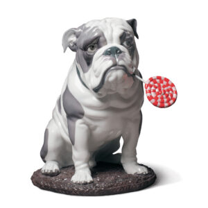 Bulldog With Lollipop Lladró