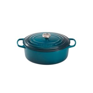 Oval French oven Deep Teal Le Creuset
