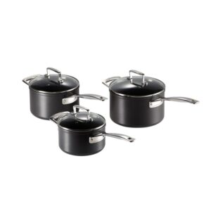 3 saucepans set Le Creuset