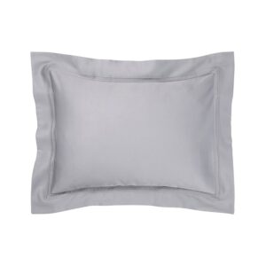 Triomphe Platine pillow case 31 x 42 cm Yves Delorme
