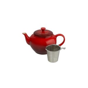 Teapot with stainless steel infuser Le Creuset