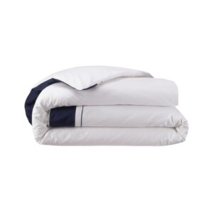 Lutece Marine duvet cover 200 x 200 cm Yves Delorme