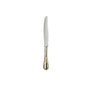 Dessert Knife Marly Silver Plated - Gold Accent Christofle