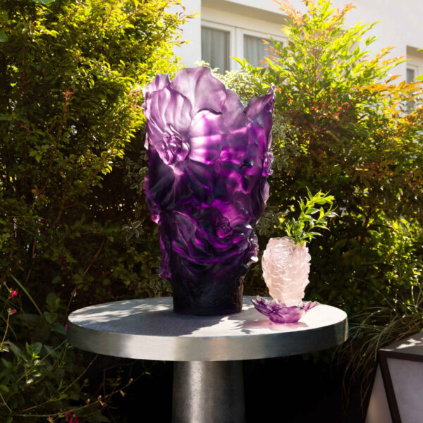 Small Camellia Purple Bowl Daum - Image 2