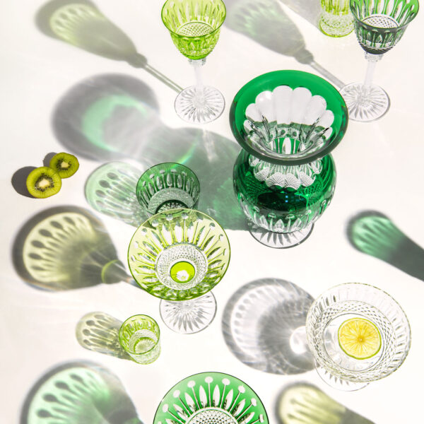 Tommy Green vase Saint-Louis - Image 2
