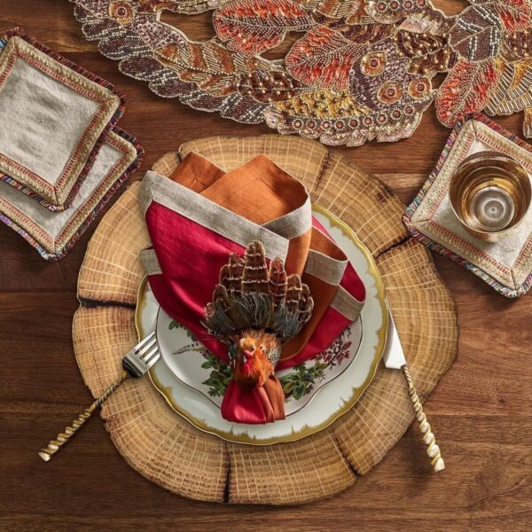 Napkin ring Gobble multi Kim Seybert - Image 4