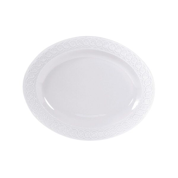 Louvre small oval platter Bernardaud