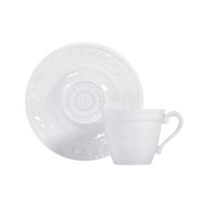 Louvre espresso cup and saucer Bernardaud