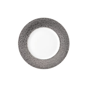 Écume Platine service plate  Bernardaud
