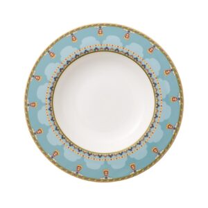 Samarkand Aquamarin Deep plate 24 cm VilleroyBoch