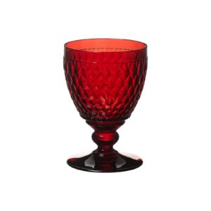 Boston coloured Water goblet red VilleroyBoch