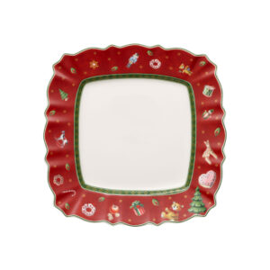 Toy`s Delight Salad plate square, red VilleroyBoch