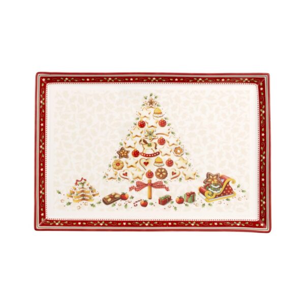 Winter Bakery Delight Rectangular cake platter large VilleroyBoch