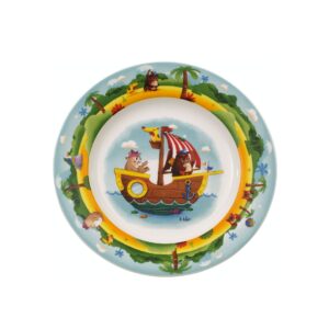Chewys Treasure Hunt flat children’s plate VilleroyBoch