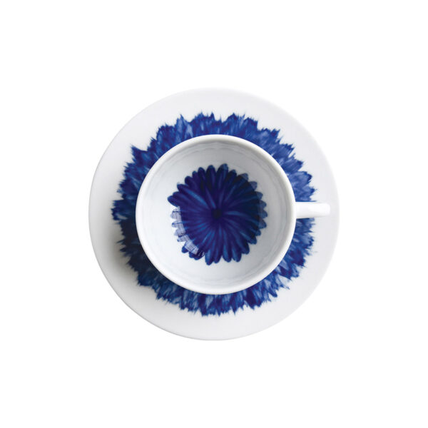In Bloom espresso cup and saucer Bernardaud - Image 2