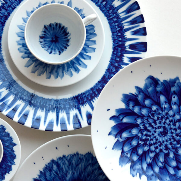 In Bloom espresso cup and saucer Bernardaud - Image 4