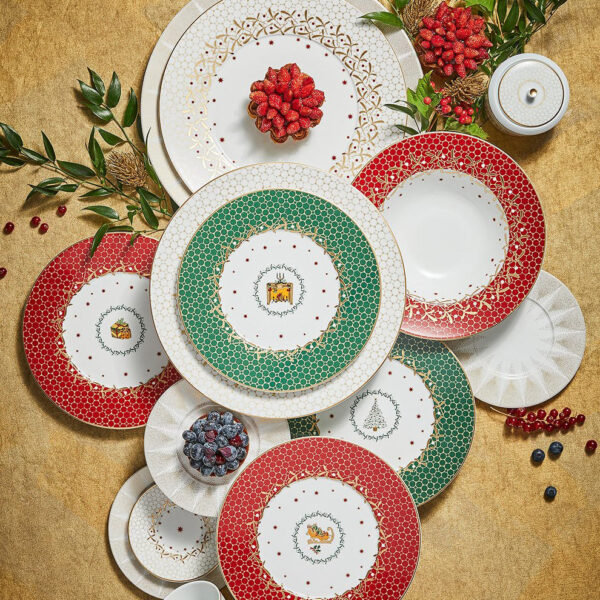 Noël oval platter 38 cm Bernardaud - Image 3