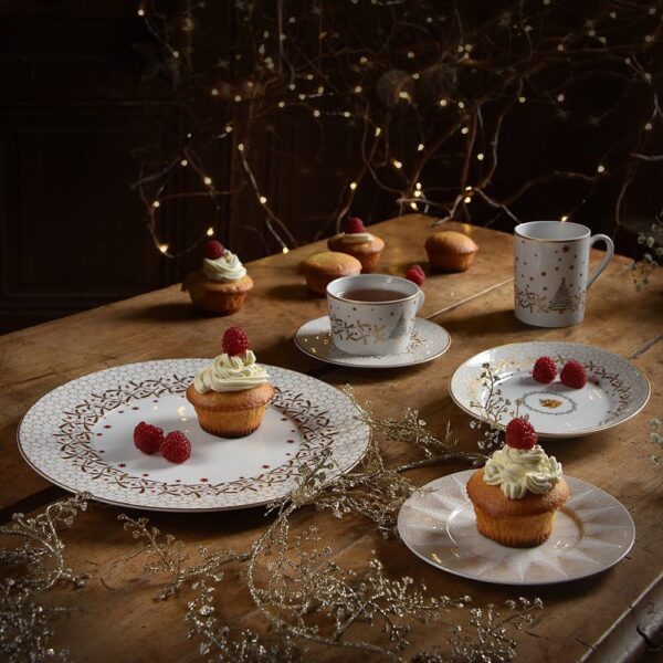 Noël sugar bowl Bernardaud - Image 2