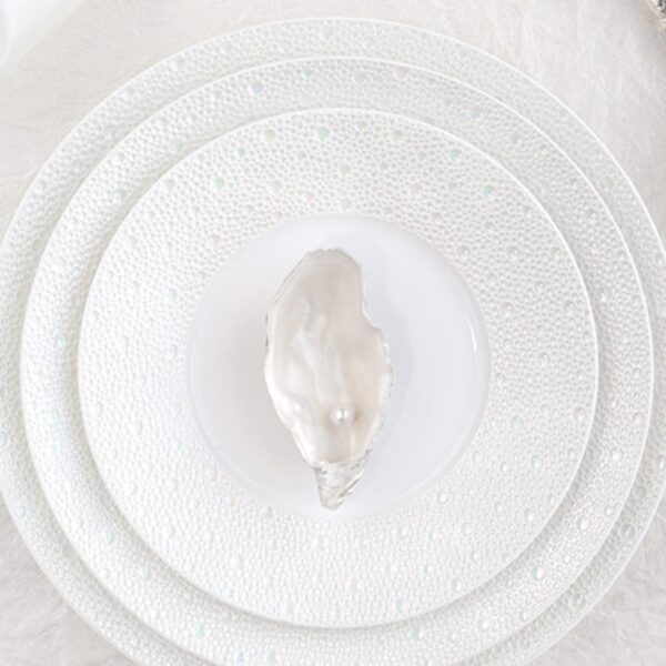 Écume Perle Salad bowl 20 cm Bernardaud - Image 2