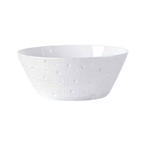 Écume Perle Salad Bowl 24 cm Bernardaud