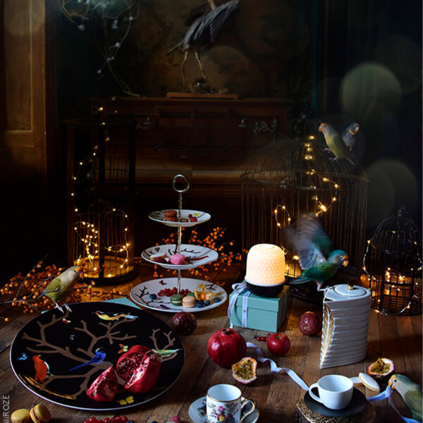 Aux Oiseaux tea cup and saucer Bernardaud - Image 4