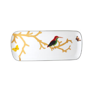 Aux Oiseaux сake platter rectangular  Bernardaud