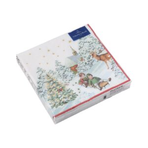 Winter Specials V-napkin children with sledges VilleroyBoch