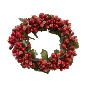 Winter Collage Accessories Candle ring red berries VilleroyBoch