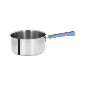 Mutine fixed saucepan 14 cm bakelite lavender handle Cristel