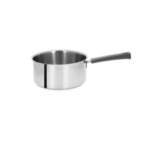 Mutine fixed saucepan 14 cm bakelite grey handle Cristel