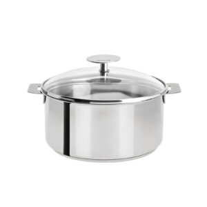 Mutine removable saucepan 18 cm induction with glass lid Cristel