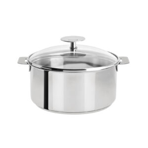 Mutine removable saucepan 20 cm induction with glass lid Cristel