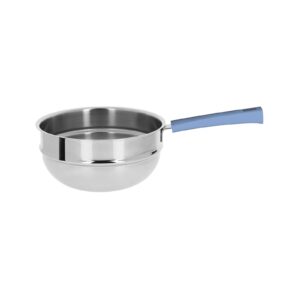 Mutine fixed bain-marie 20 cm bakelite lavender handle Cristel