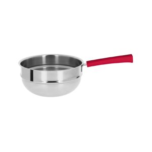 Mutine fixed bain-marie 20 cm bakelite raspberry handle Cristel
