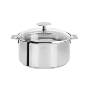 Removable stewpan 22 cm induction with glass lid Cristel