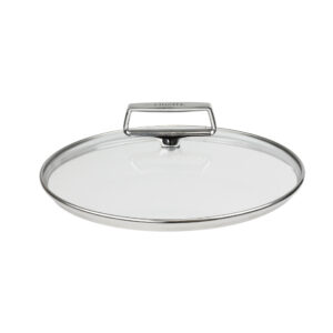 Glass lid 30 cm Castel Pro Cristel