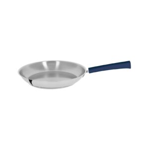 Mutine fixed Frying pan 20 cm bakelite blue ink handle Cristel