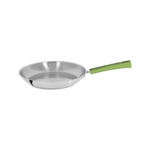 Frying pan 20 cm mutine fixed lime green bakelite handle Cristel
