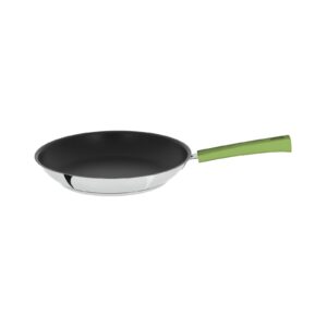 Frying pan 20 cm mutine fixed exceliss lime green bakelite handle Cristel