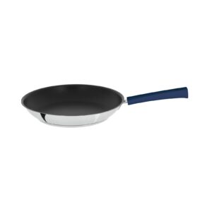 Frying pan 24 cm mutine fixed exceliss blue ink bakelite handle Cristel