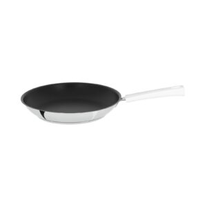 Frying pan 24 cm mutine fixed exceliss white bakelite handle Cristel
