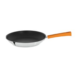 Frying pan 28 cm mutine fixed exceliss orange bakelite handle Cristel