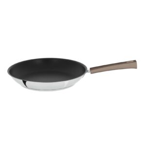 Frying pan 28 cm mutine fixed exceliss taupe bakelite handle Cristel