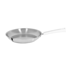Frying pan 28 cm mutine fixed white bakelite handle Cristel