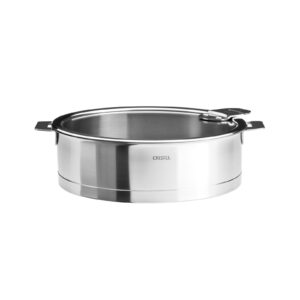Strate removable Sauté Pan 20 cm + strate glass lid Cristel