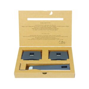 Set of detachable handles grey Cristel