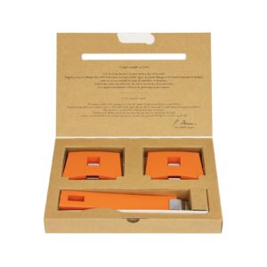 Set of detachable handles orange Cristel