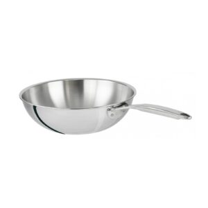 Stainless steel wok 30 cm Castel Pro Cristel