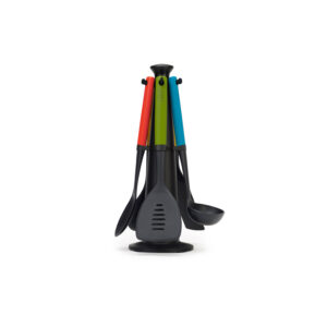 5-piece utensil carousel set - multicolor DUO Joseph Joseph