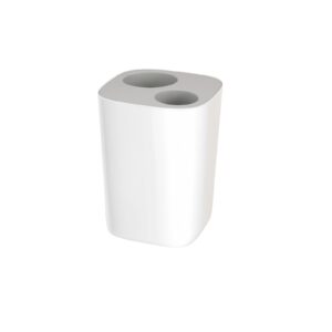 Waste and recycling bin 8 L grey/white Split Joseph Joseph